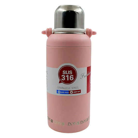 1.3L Stainless Steel Tumbler – Vacuum Insulated, Leak - Proof Travel Bottle with Handle - Chestore