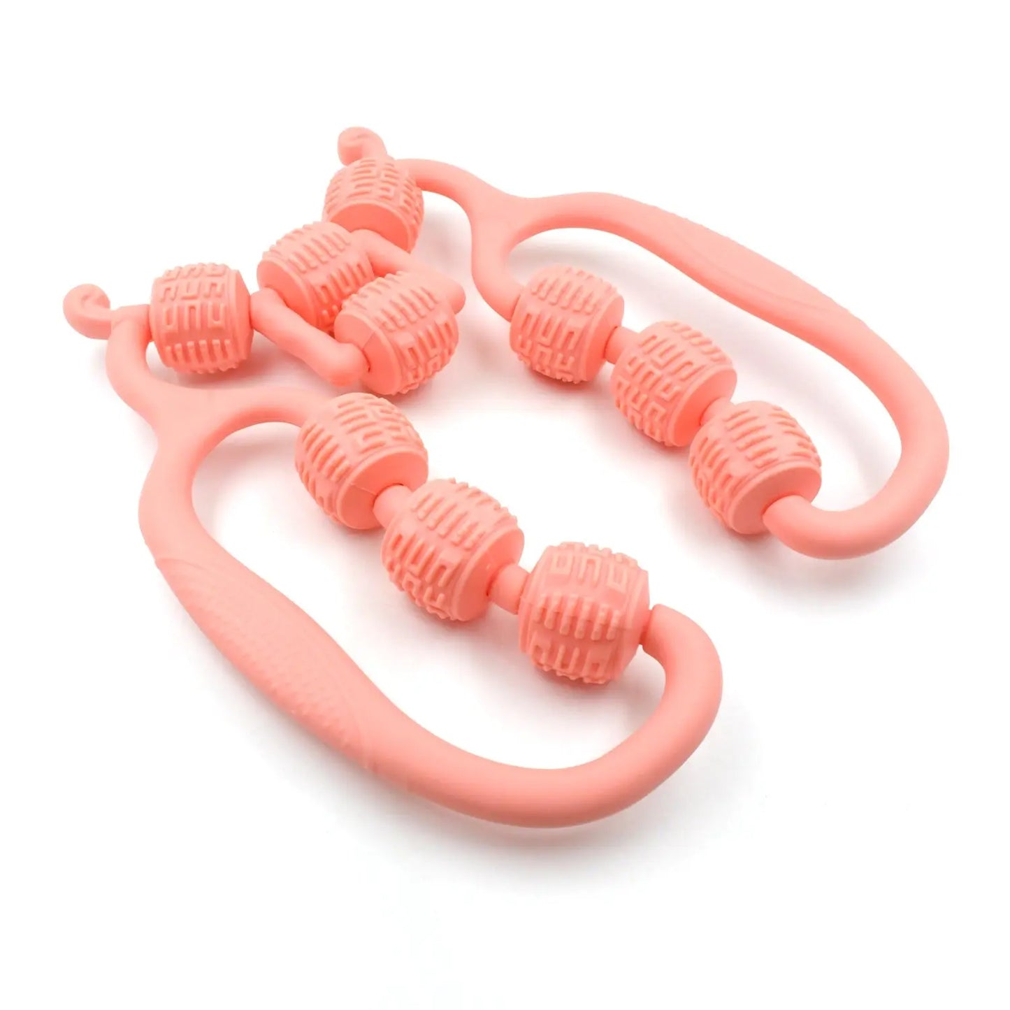 10 - Wheel Muscle Massage Roller – Relieve Soreness & Improve Blood Flow | Drop - Shaped Fitness Roller for Leg & Body Pain Relief - Chestore
