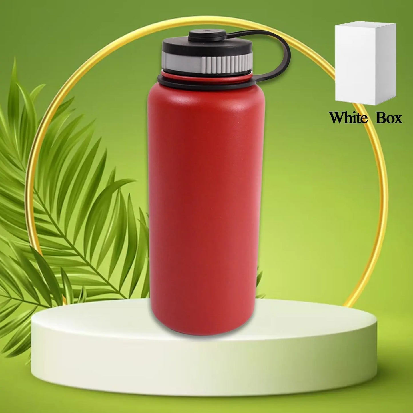 1000ml Stainless Steel Double Wall Vacuum Insulated Water Bottle – Multi - Color - Chestore