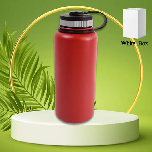1000ml Stainless Steel Double Wall Vacuum Insulated Water Bottle – Multi - Color - Chestore