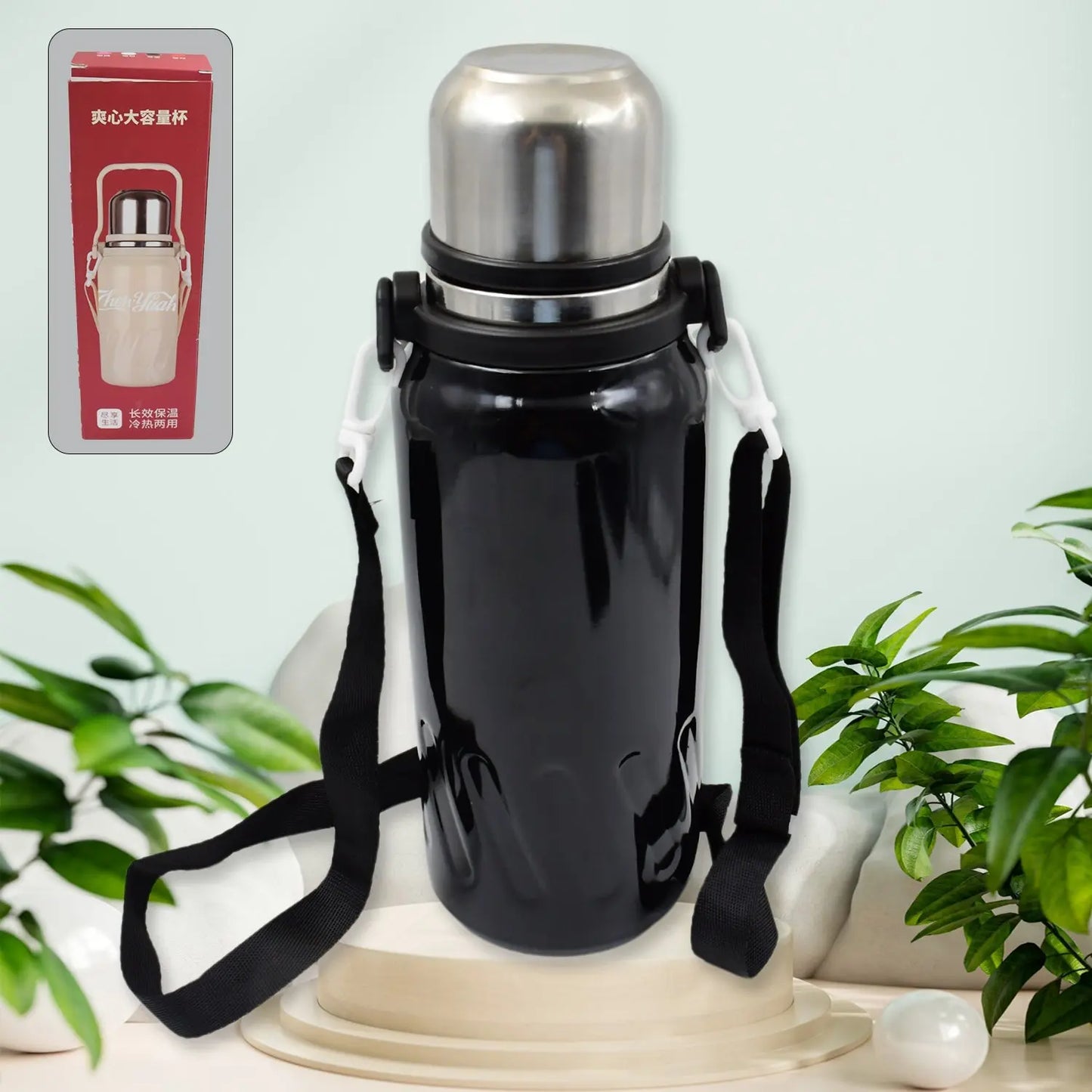 Stainless Steel Water Bottle Vacuum Insulated Cup Bottle (1200 Ml) - Chestore