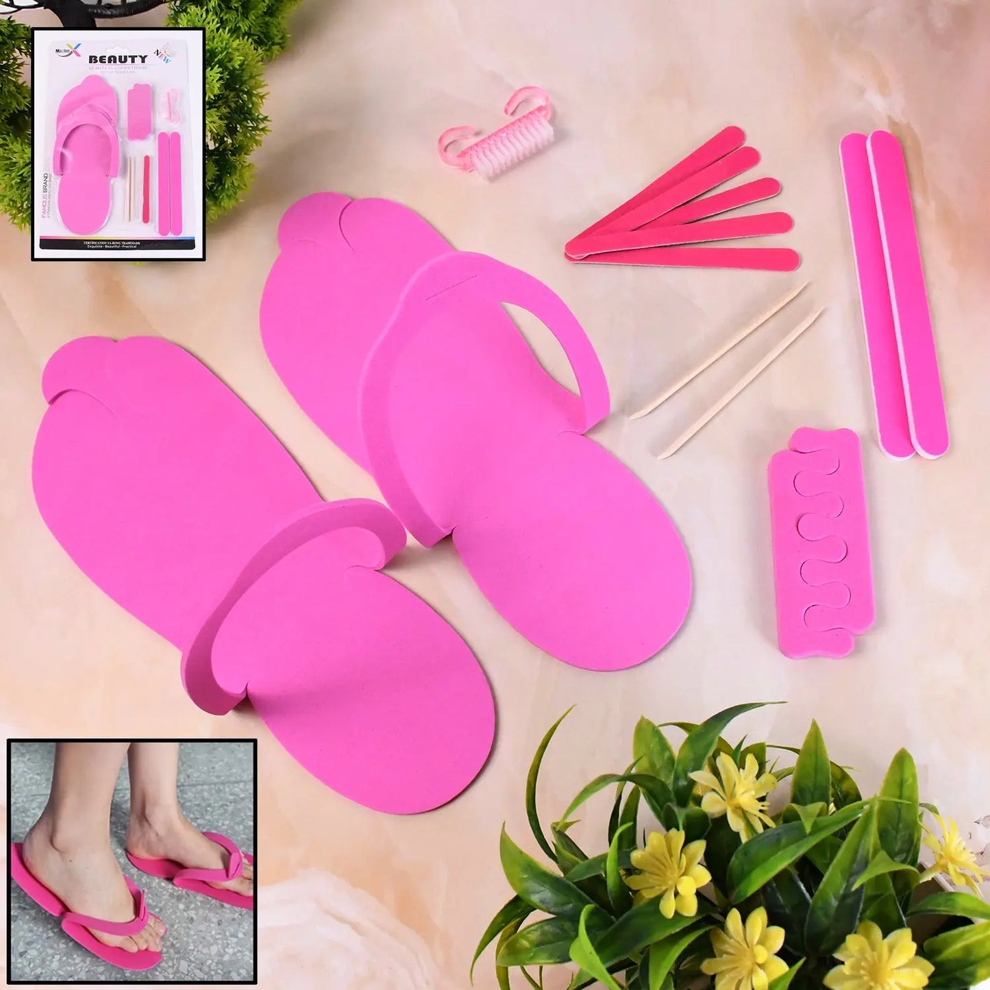 Salon Pedicure Kit Professional Pedicure Tools Set (13 Pcs Set) - Chestore