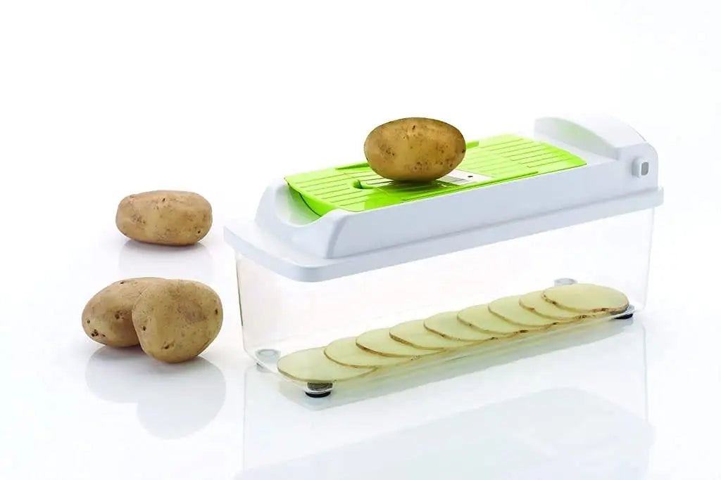 13 - in - 1 Manual Vegetable Grater, Chopper & Slicer – Multi - Purpose Kitchen Tool - Chestore