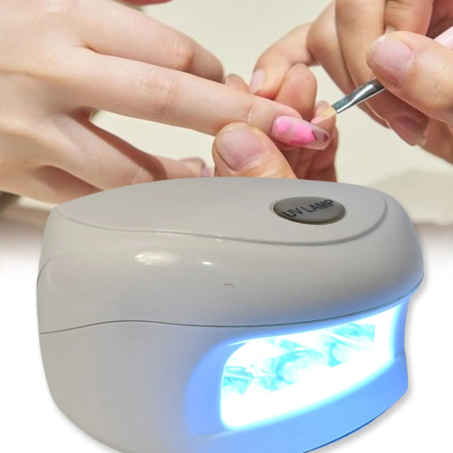 18w Led Uv Lamp Nail Dryer Gel Nail Lamp Nail Polish Curing Lamp (1 Pc) - Chestore