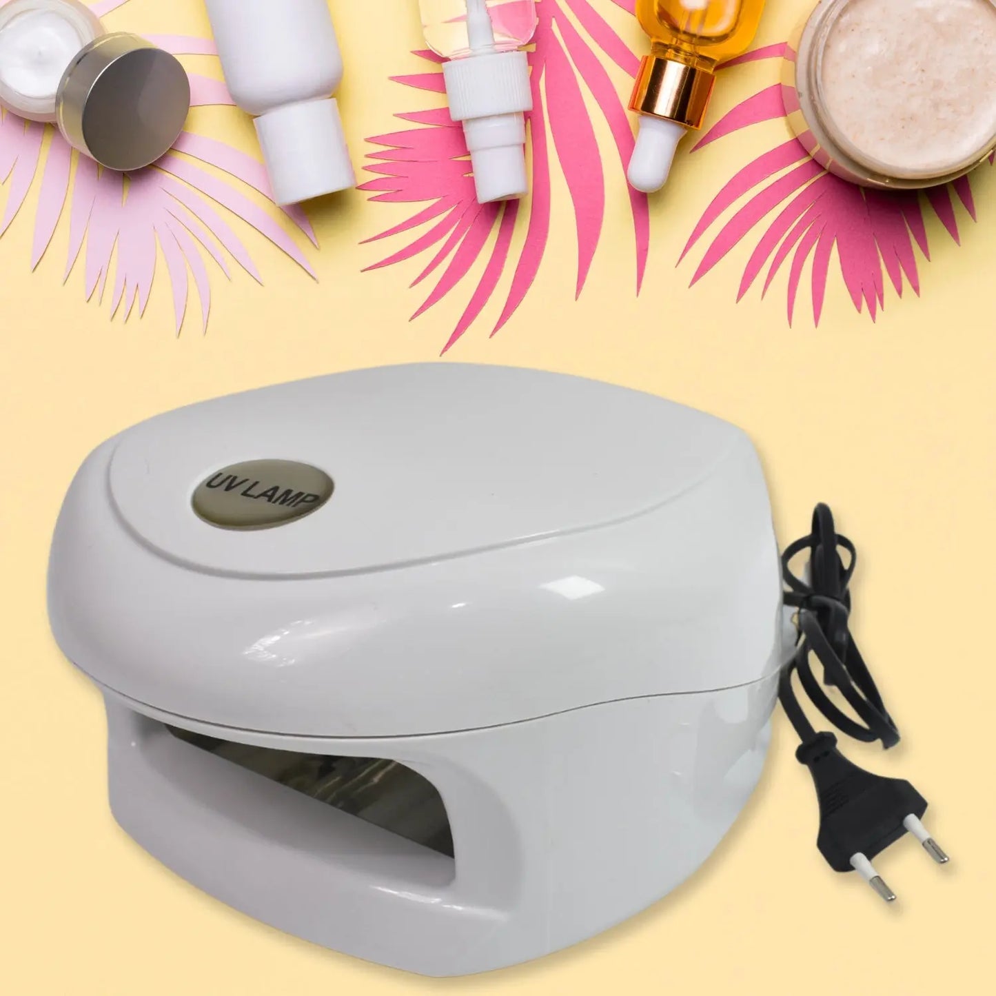 18w Led Uv Lamp Nail Dryer Gel Nail Lamp Nail Polish Curing Lamp (1 Pc) - Chestore