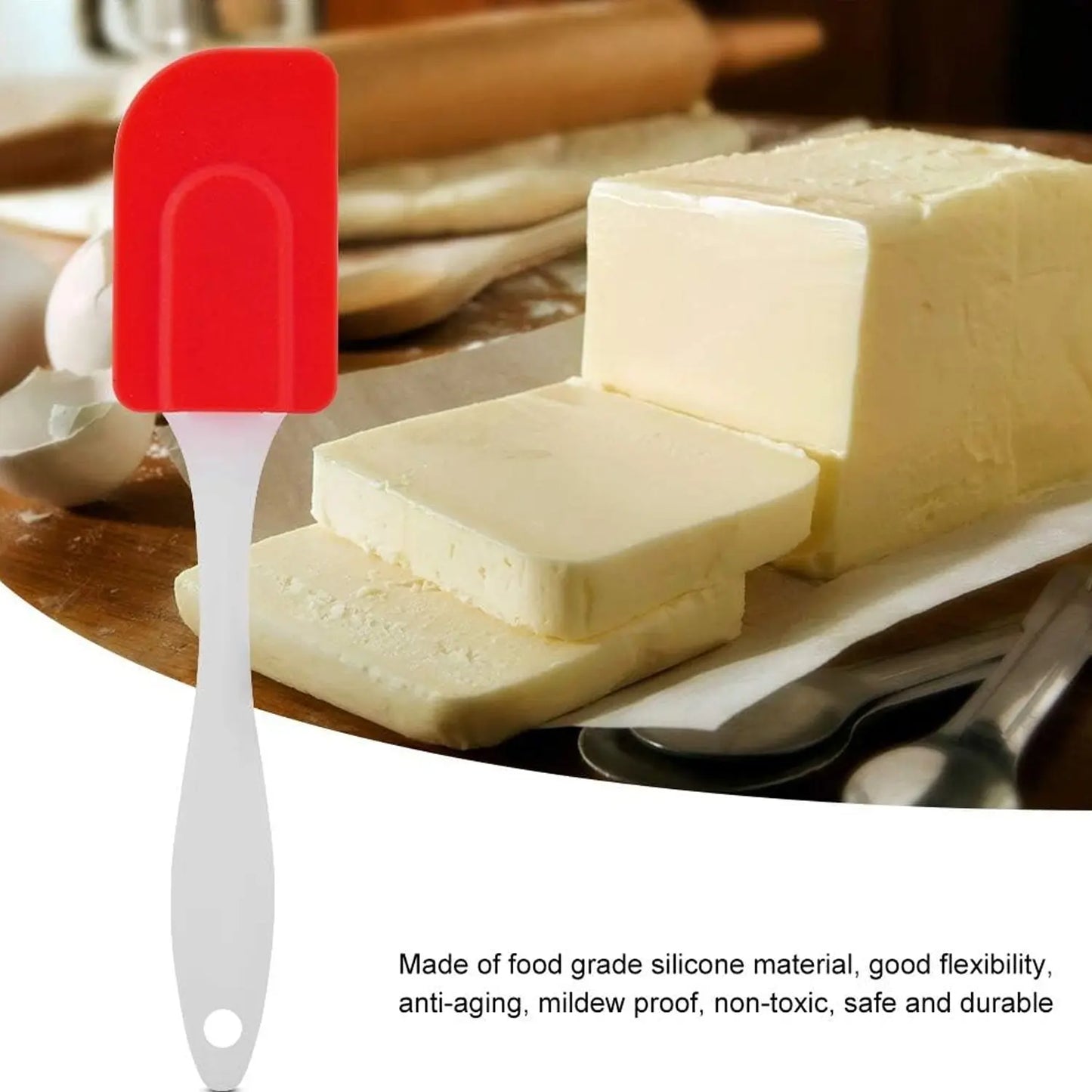 Silicone Cooking Spatula – 18cm Non - Stick Heat - Resistant Kitchen Tool - Chestore