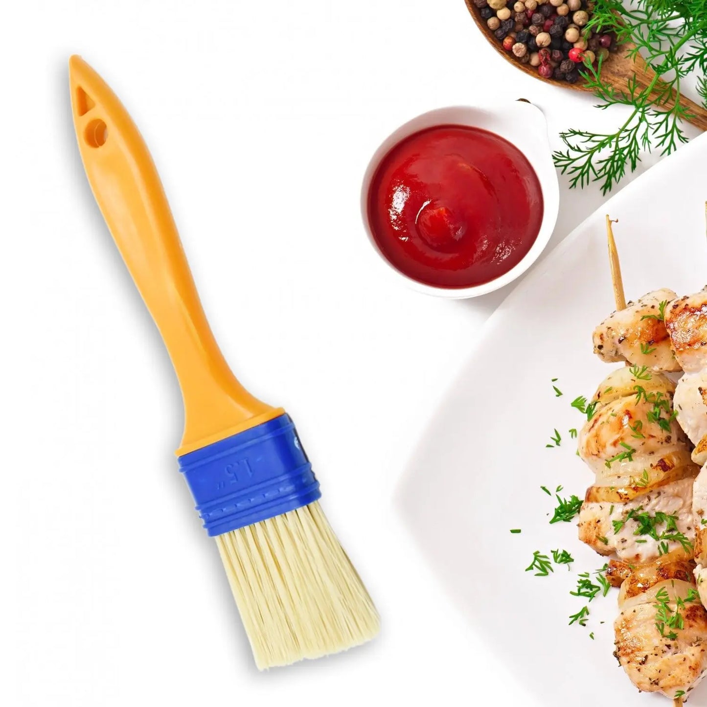 Multifunction Basting & Pastry Brush – 2 Pcs - Cooking & Baking - Chestore