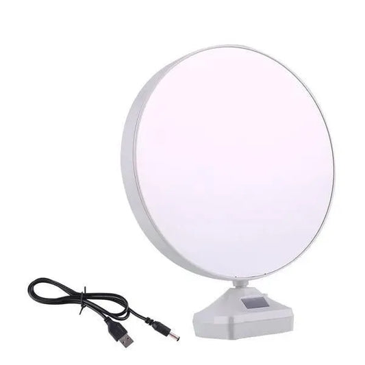 2 - in - 1 Mirror & Photo Frame with LED Light - Stylish & Functional - Chestore