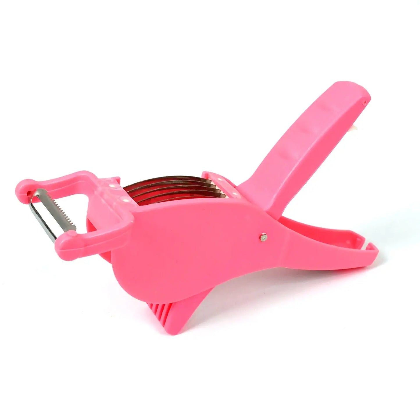 2 - in - 1 Multi Cutter with Peeler – 5 - Blade Vegetable & Fruit Chopper - Chestore