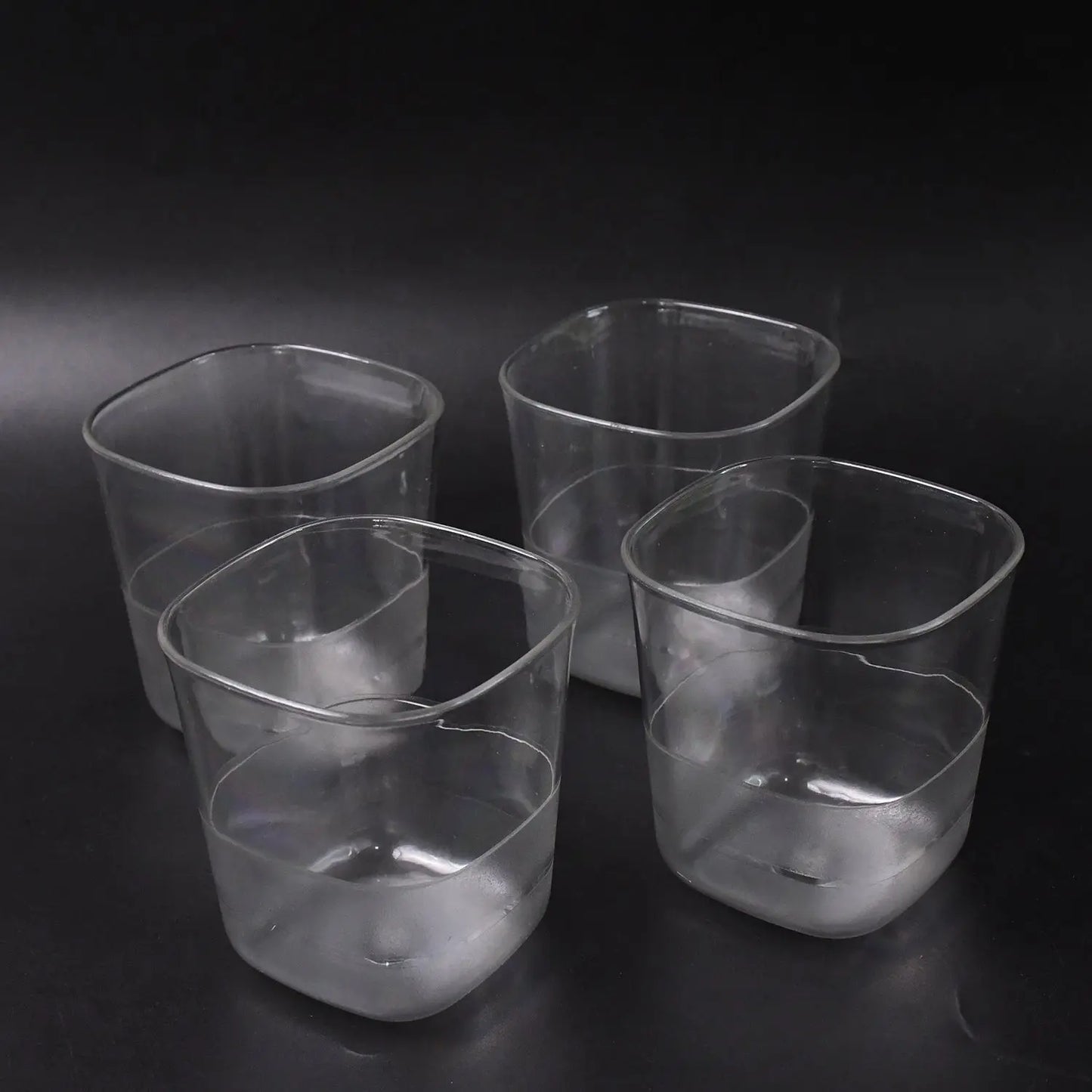 Transparent Stylish Premium Jug with Elegant Handle – 2000ml, 4 Pieces - Chestore