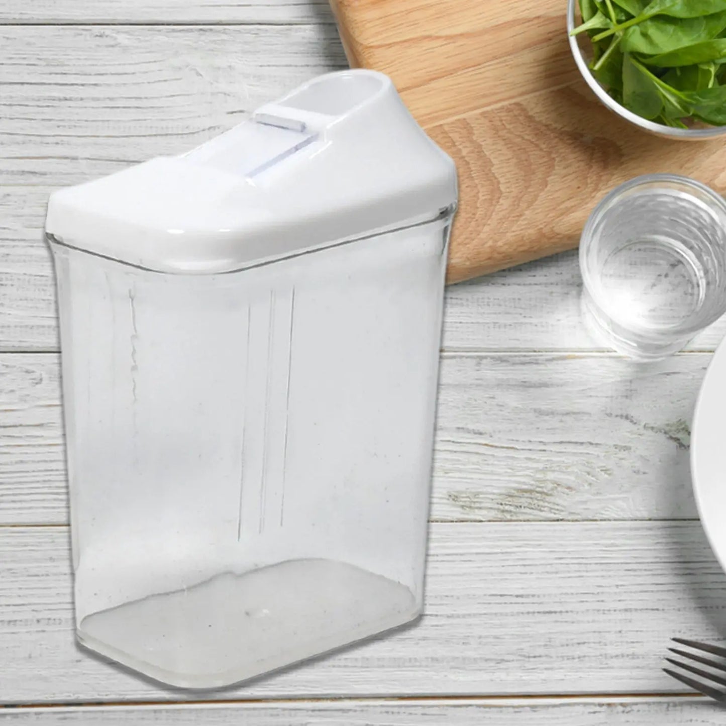 3 - Piece Transparent Kitchen Storage Jar Set – Airtight & Durable - Chestore