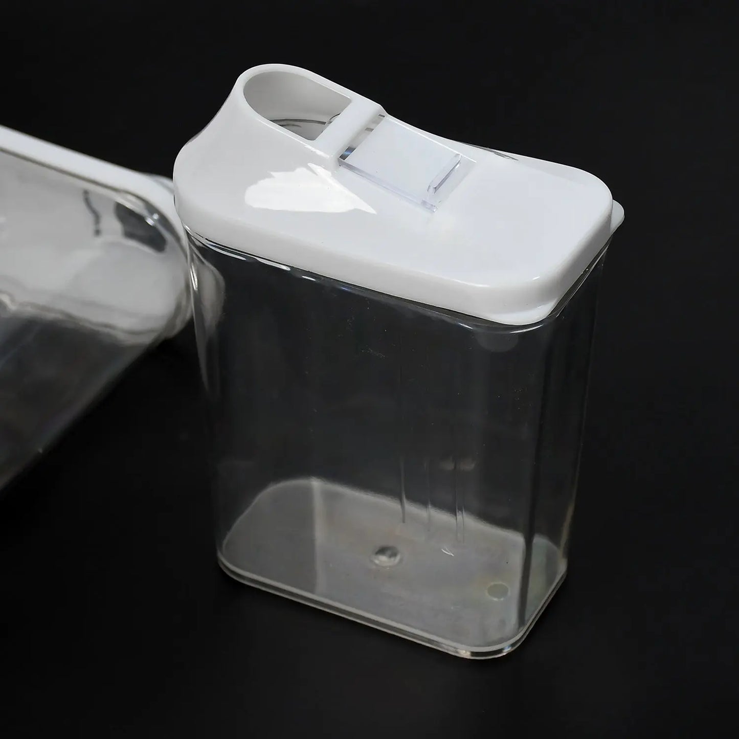 3 - Piece Transparent Kitchen Storage Jar Set – Airtight & Durable - Chestore