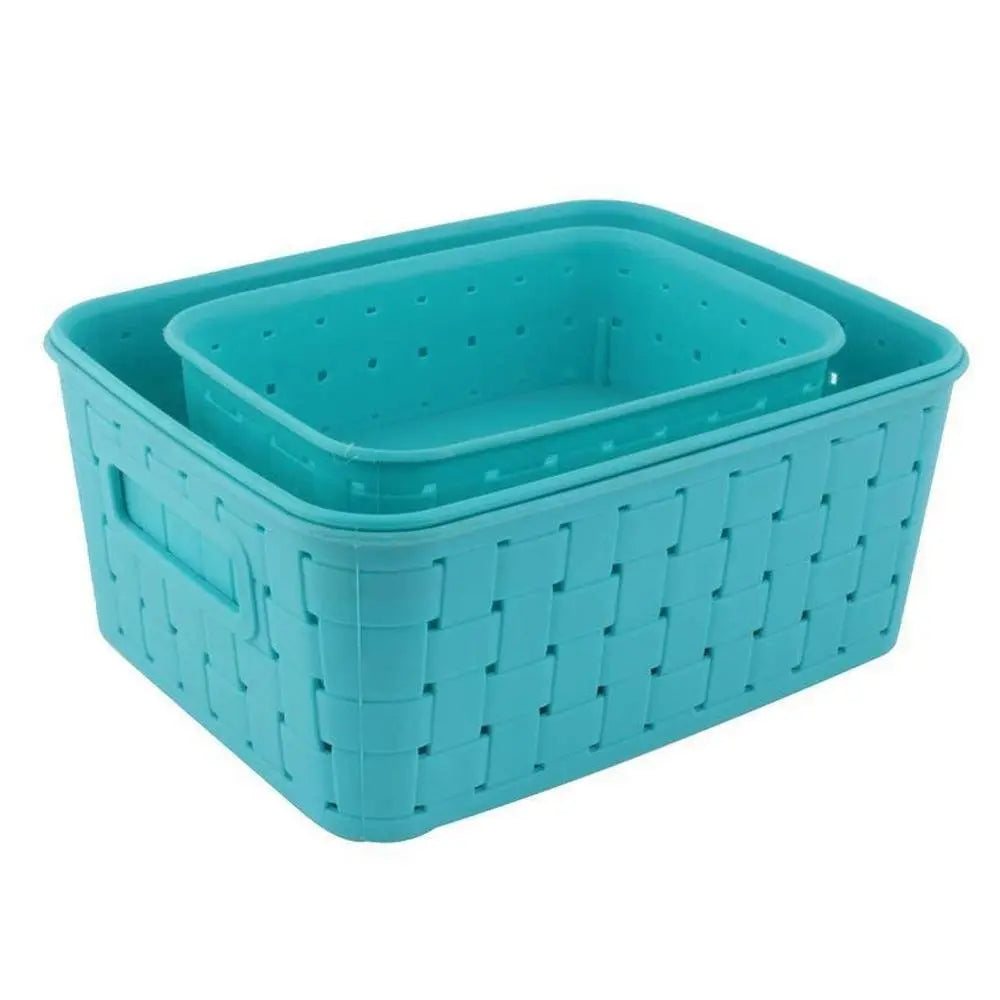 Multipurpose Smart Shelf Storage Basket Set (3 Pcs) – Durable & Space - Saving - Chestore