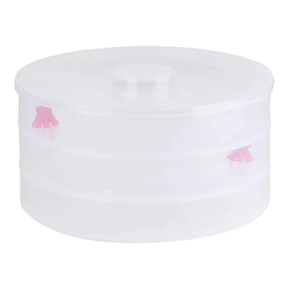 3 - Compartment Plastic Sprout Maker – Efficient Seed Sprouting for Home Use - Chestore