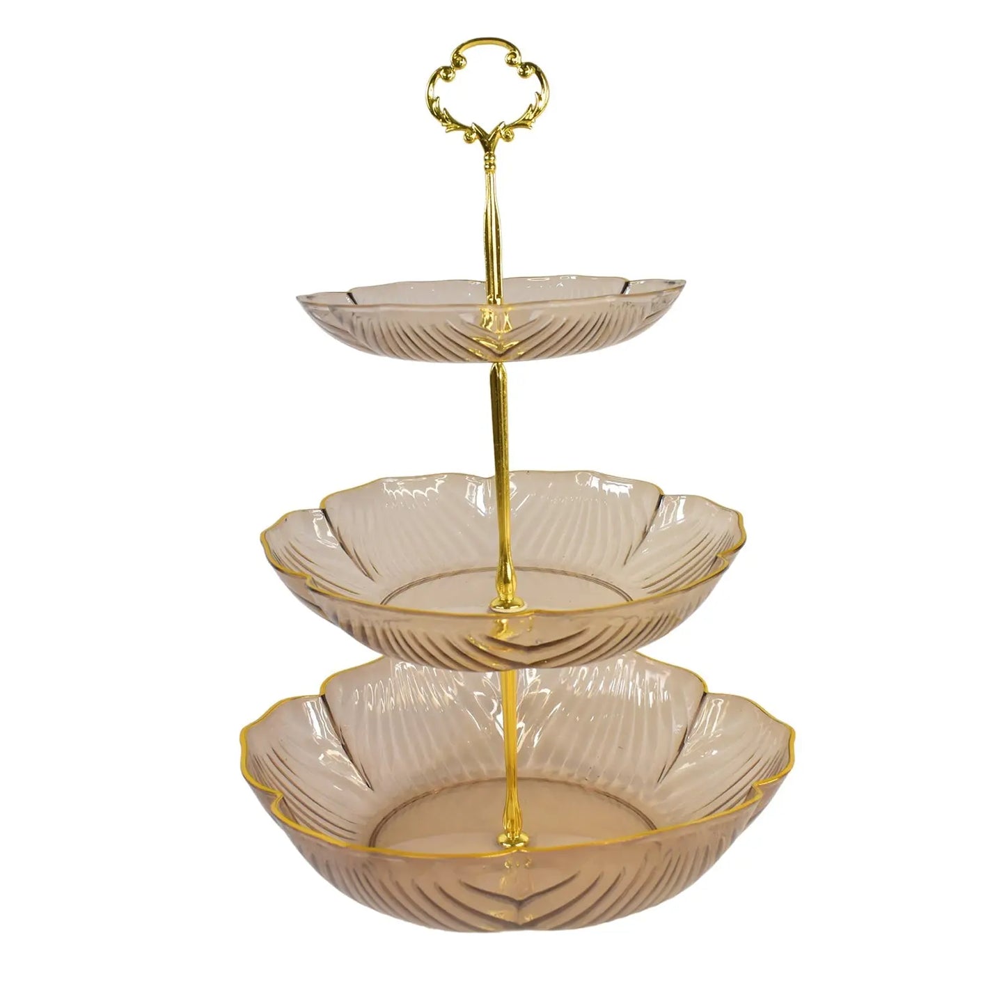 3 - Layer Snack Rack Basket Stand Holder - Space - Saving Organizer - Chestore