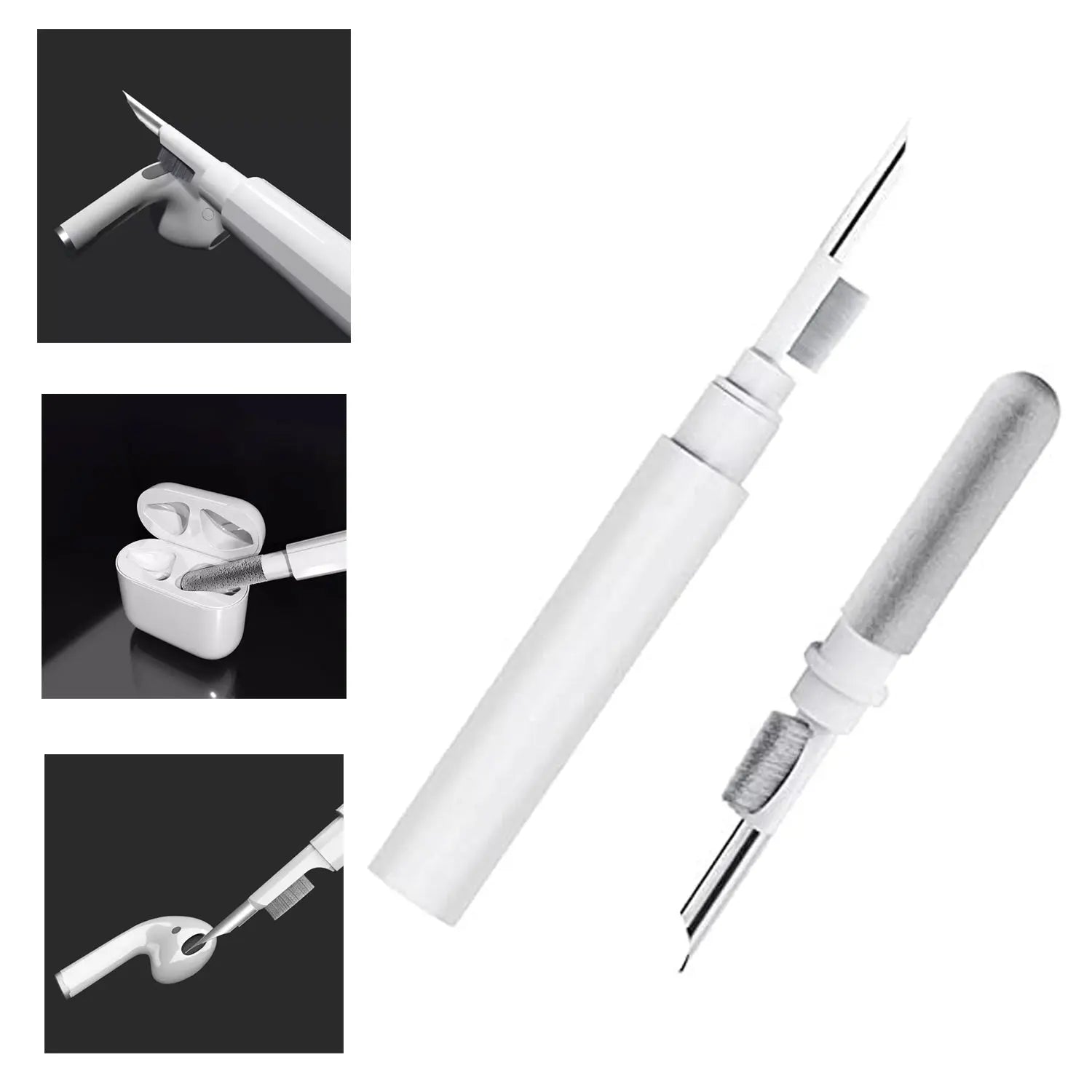 3 - in - 1 Earbuds Cleaning Pen – Safe and Easy Cleaning for Earbuds & Earphones 🎧🧼 - Chestore