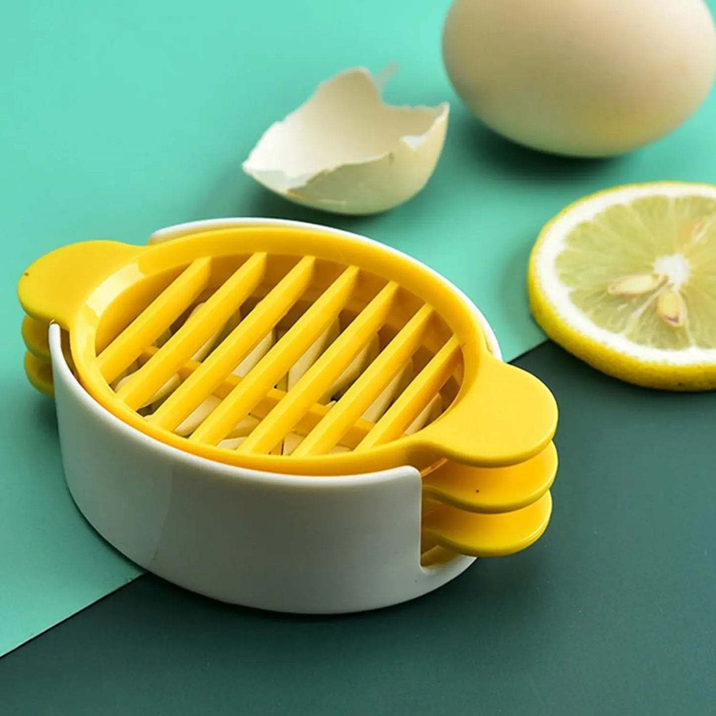 3 - in - 1 Egg Slicer | Boiled & Preserved Egg Slicer for Home & Restaurant Kitchen - Chestore