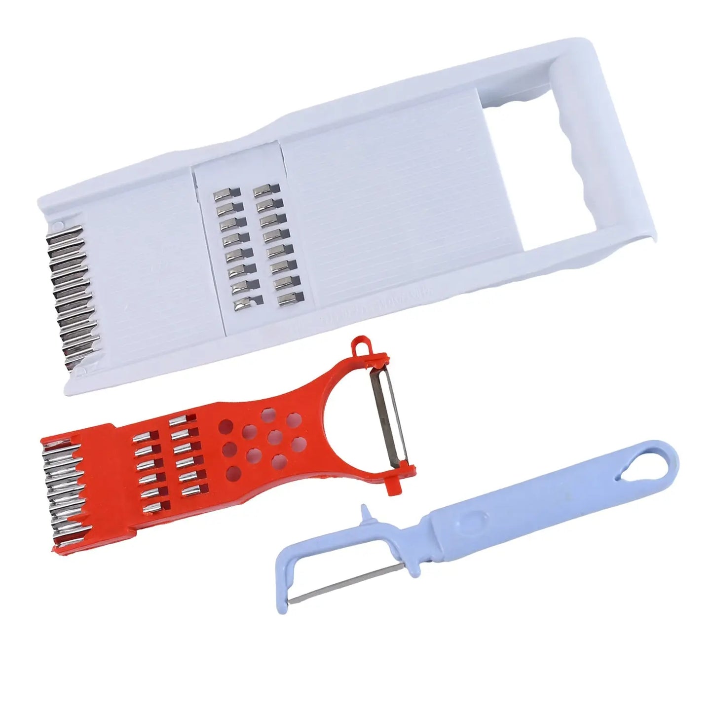 3 - in - 1 Kitchen Set – Grater, Slicer & Peeler for Effortless Prep 🥕🔪 - Chestore