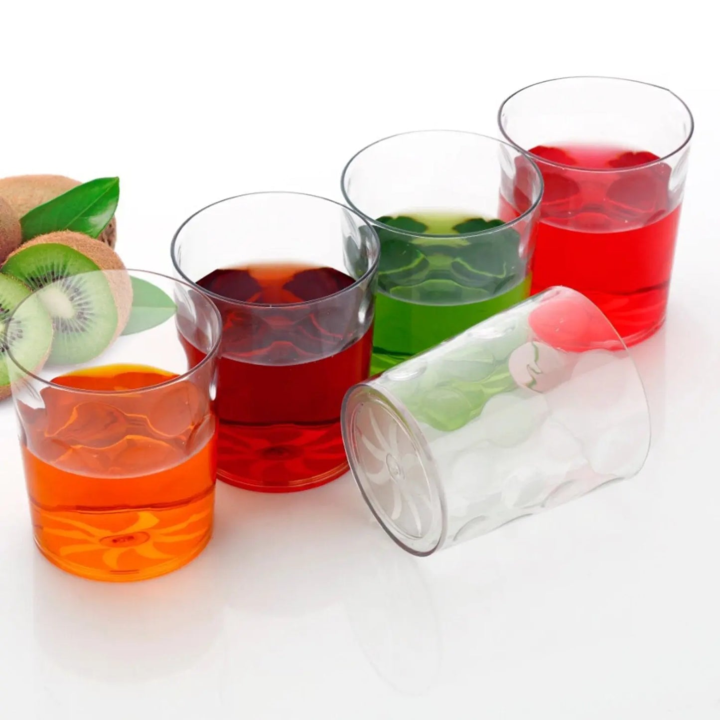 Multi - Purpose Unbreakable Drinking Glass Set – 300ml (Set of 6) | Durable & Stylish - Chestore
