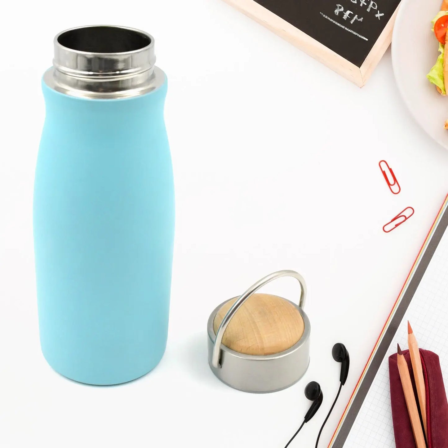 Premium Stainless Steel Water Bottle – 360ml | Leak - Proof, Rust - Proof, BPA - Free - Chestore