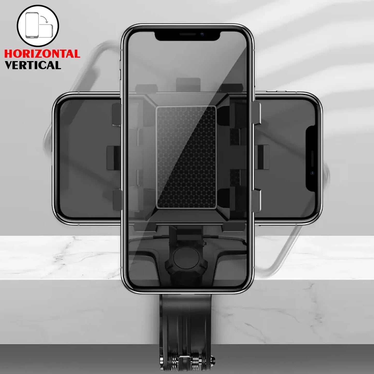 360° Car Mobile Phone Holder Mount Stand – One - Hand Operation for Dashboard 🚗📱 - Chestore