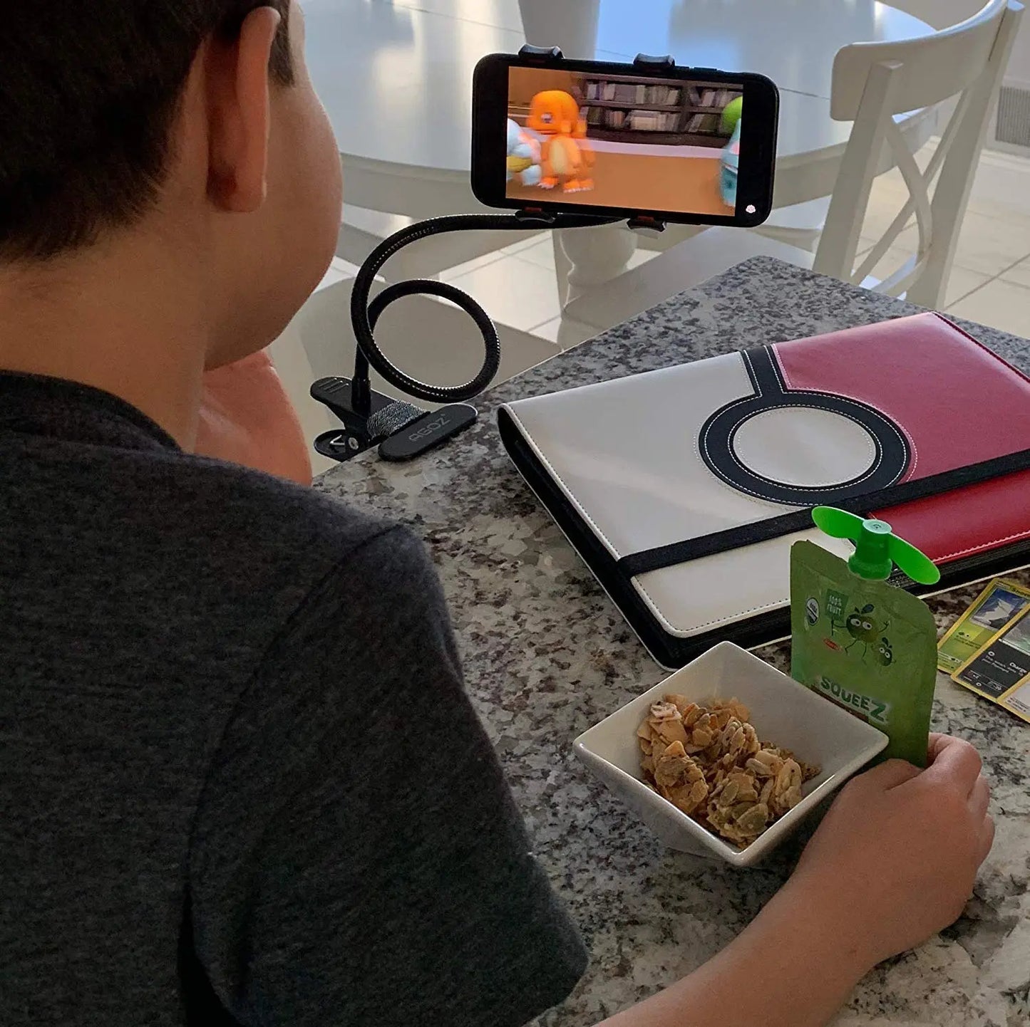 360 Degree Flexible Metal Lazy Stand Bracket - Portable & Foldable, Adjustable Viewing Stand - Chestore