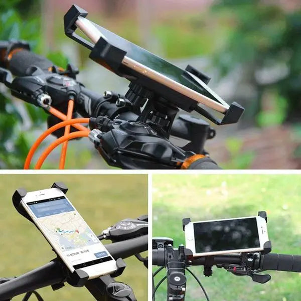 Bike Phone Mount – Anti - Shake Stable Cradle Clamp with 360° Rotation 🚴‍♂️📱 - Chestore