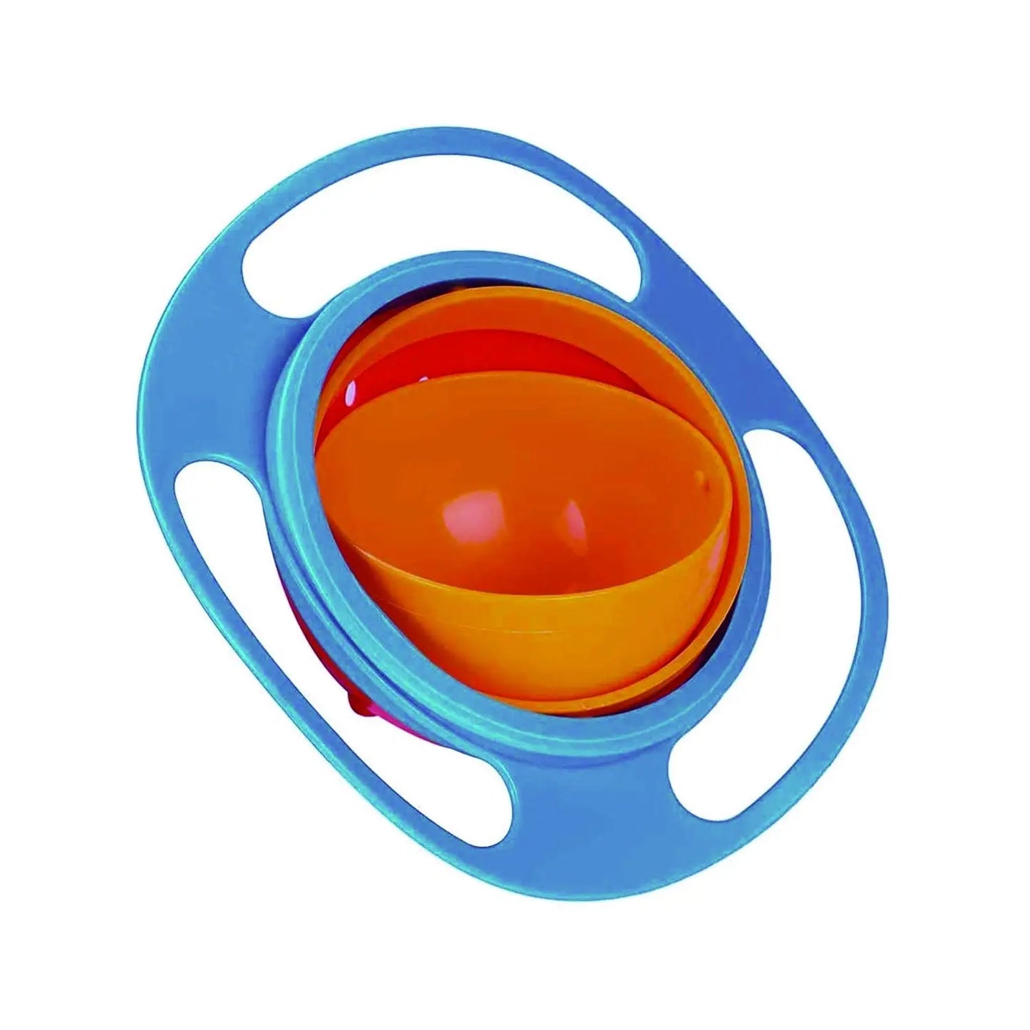 360° Rotating Gyro Bowl | Non - Spill Toddler Feeding Bowl for Mess - Free Meals - Chestore