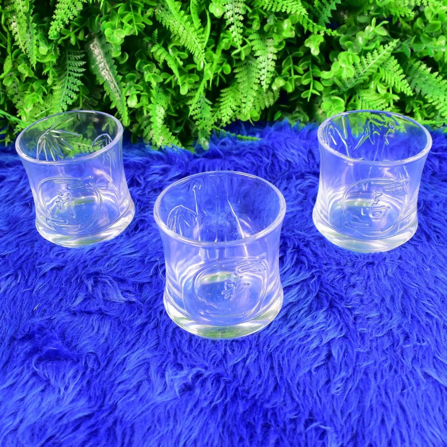 Glass 3 Pc Tumbler 1 Pc Cup Set (4 Pcs Set) - Chestore