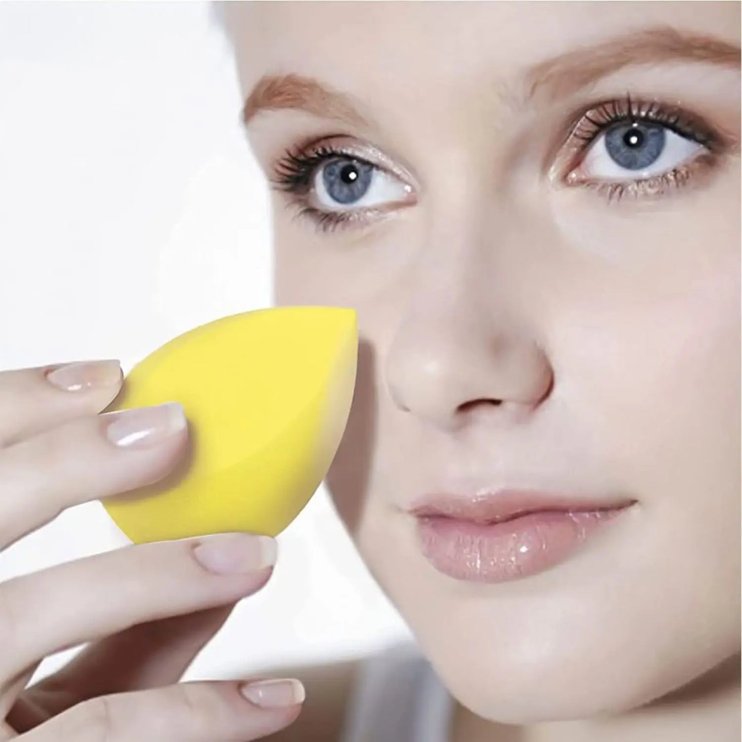 Makeup Sponges Set Perfect For Liquid Cream And Powder (4 Pcs Set With Case) - Chestore