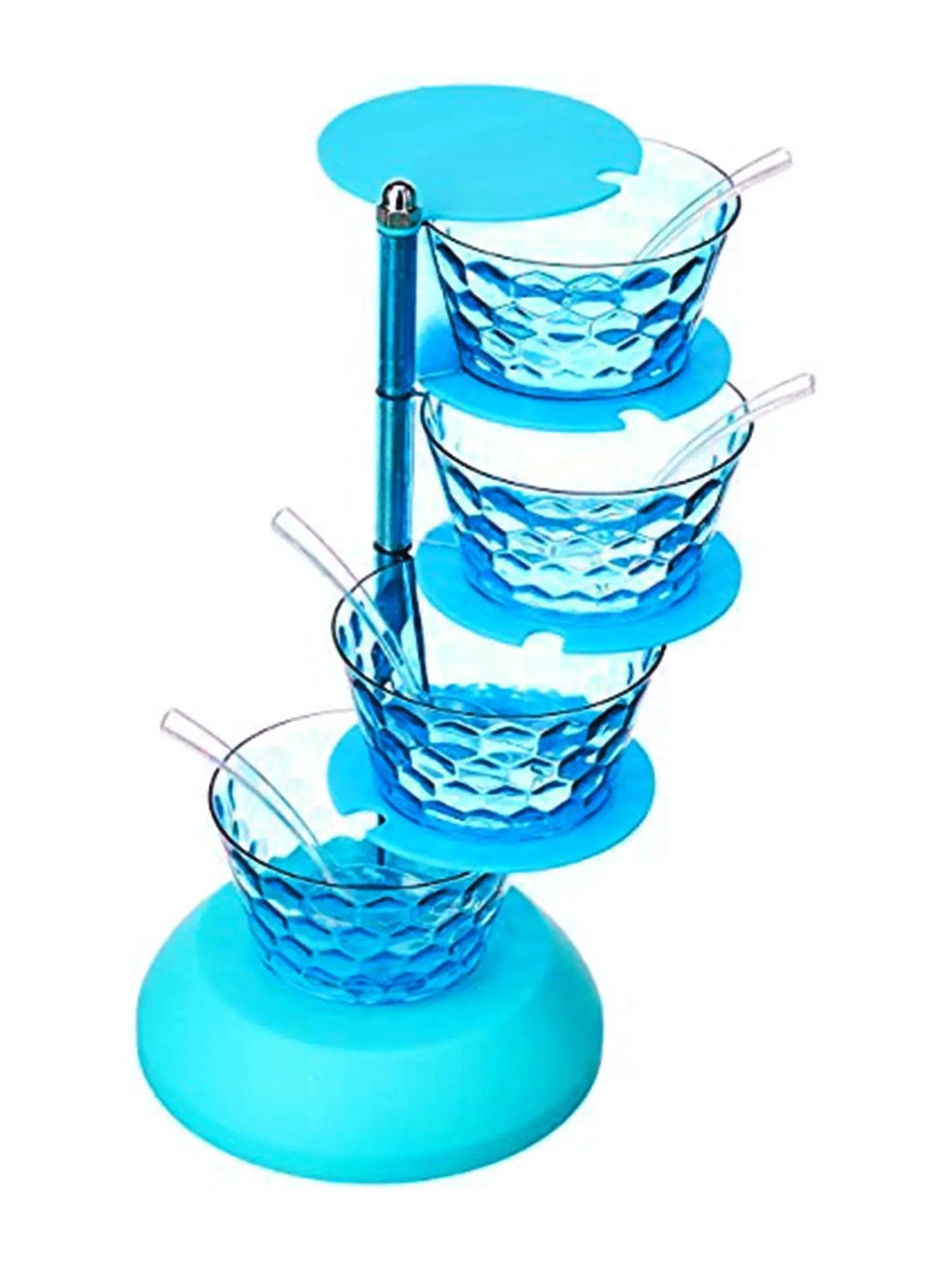 4 - in - 1 Multipurpose 360° Rotating Pickle Rack Container – Kitchen Organizer - Chestore