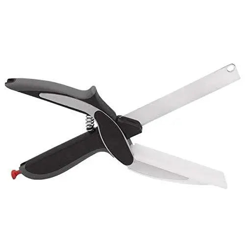 Stainless Steel 4 - in - 1 Clever Cutter – Versatile Kitchen Tool for Cutting & Slicing - Chestore