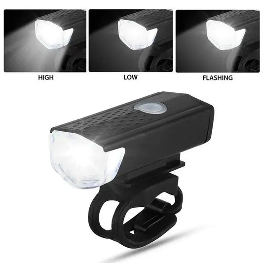 USB Rechargeable Bicycle Light Set – 400 Lumen Super Bright Headlight 🚴‍♂️💡 - Chestore