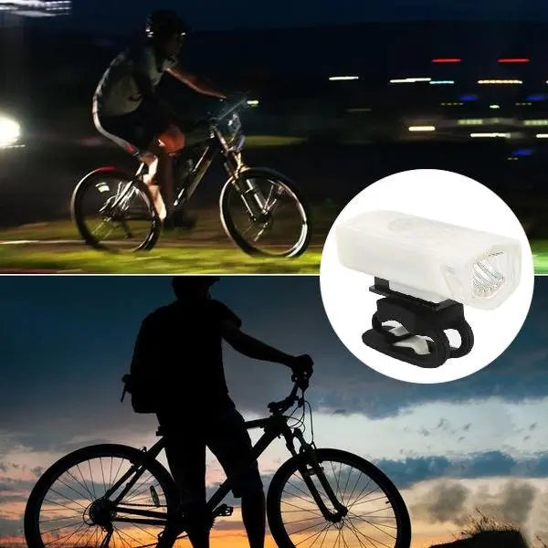 USB Rechargeable Bicycle Light Set – 400 Lumen Super Bright Headlight 🚴‍♂️💡 - Chestore