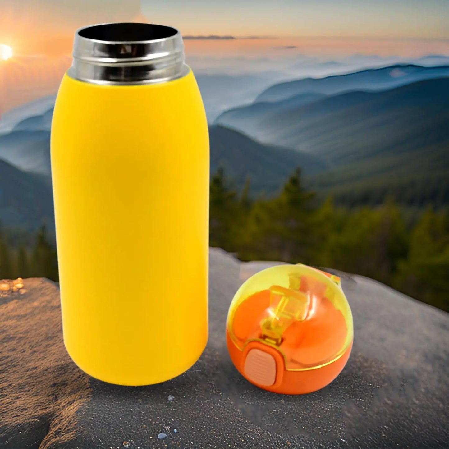 400ml Duck Stainless Steel Water Bottle – Cute, Leakproof & Insulated 🦆❄️🚰 - Chestore
