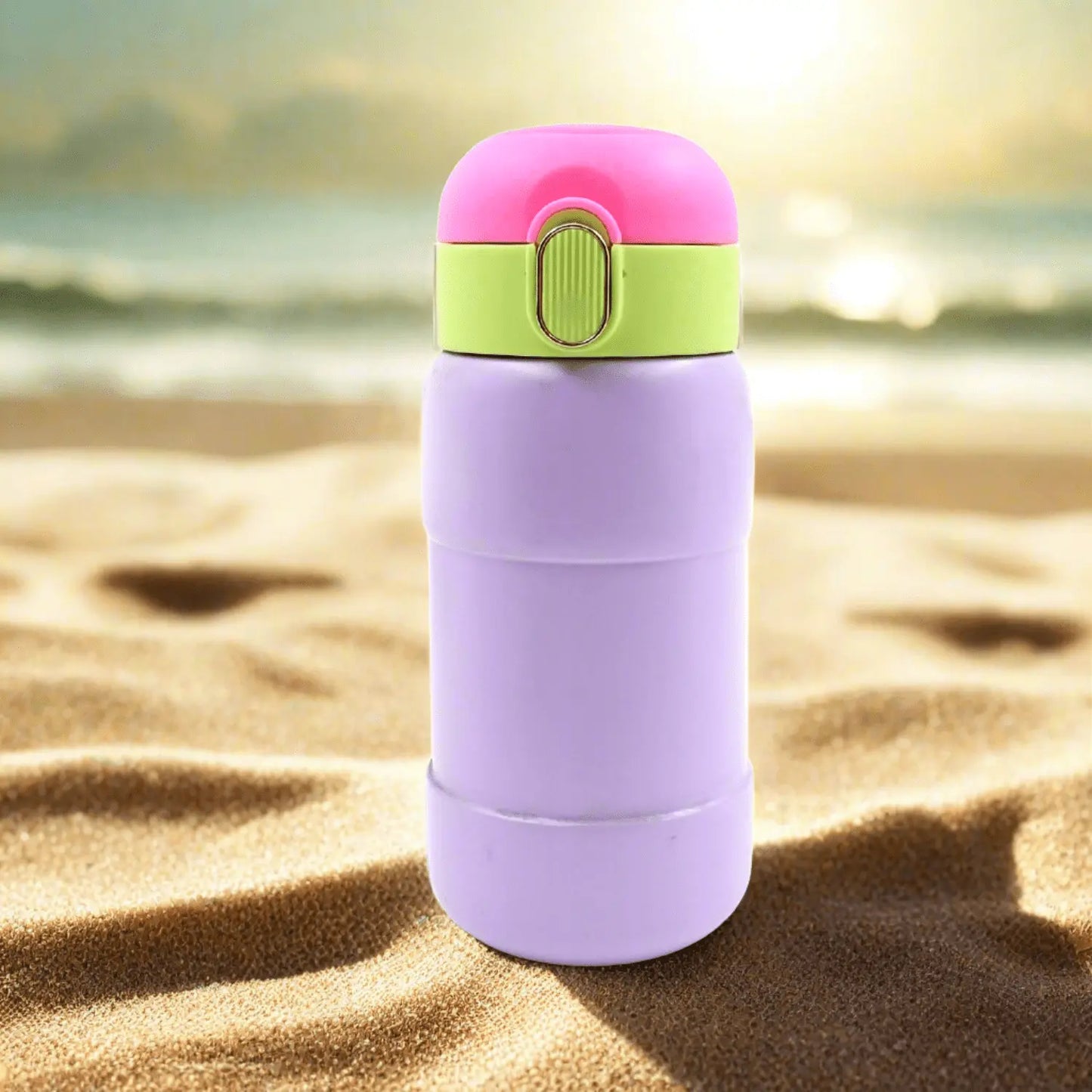 400ml Stainless Steel Water Bottle – Cute, Spill - Proof & BPA - Free for Kids & Adults 🦆🚰✨ - Chestore