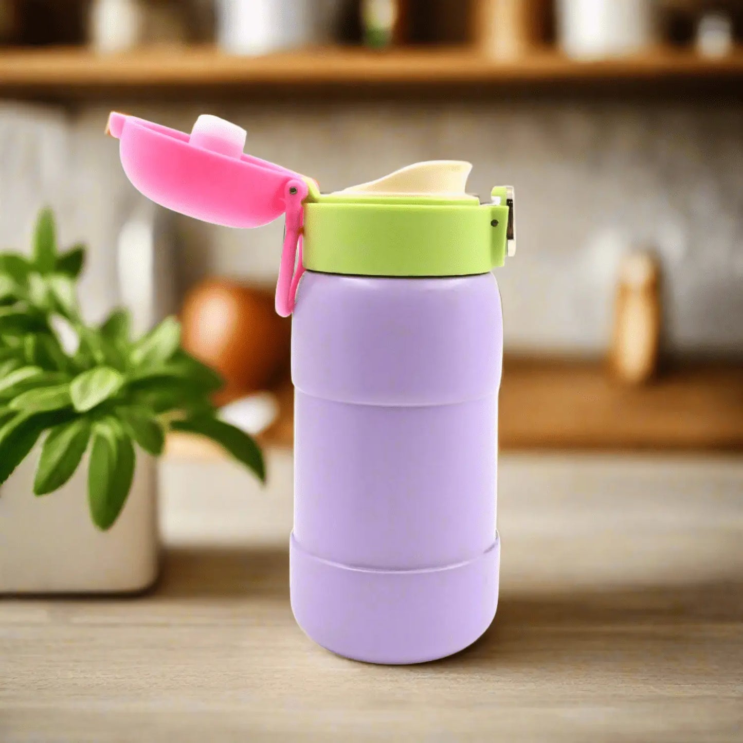 400ml Stainless Steel Water Bottle – Cute, Spill - Proof & BPA - Free for Kids & Adults 🦆🚰✨ - Chestore