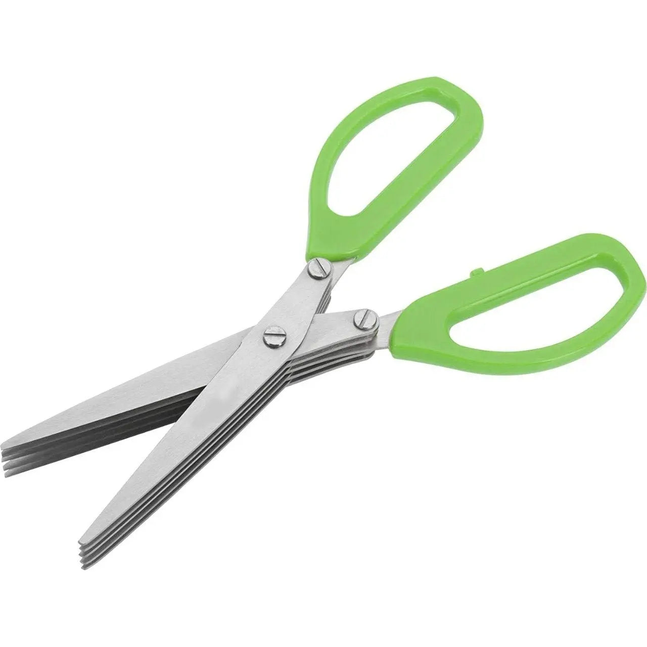5 - Blade Stainless Steel Herb Scissors – Multipurpose Kitchen Cutting Tool - Chestore