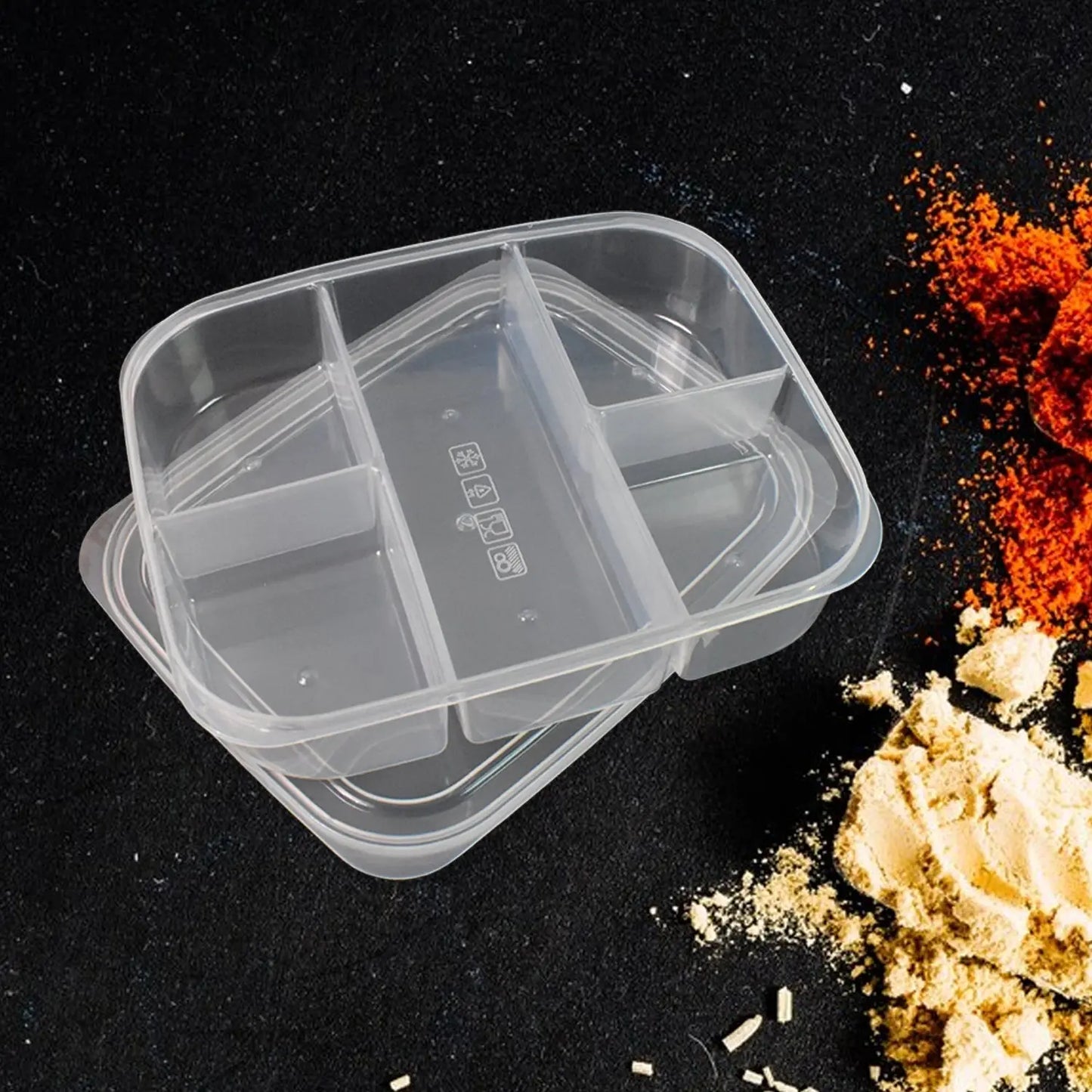 5 - Compartment Reusable Lunch Box – BPA - Free & Leakproof 🍱✨ - Chestore