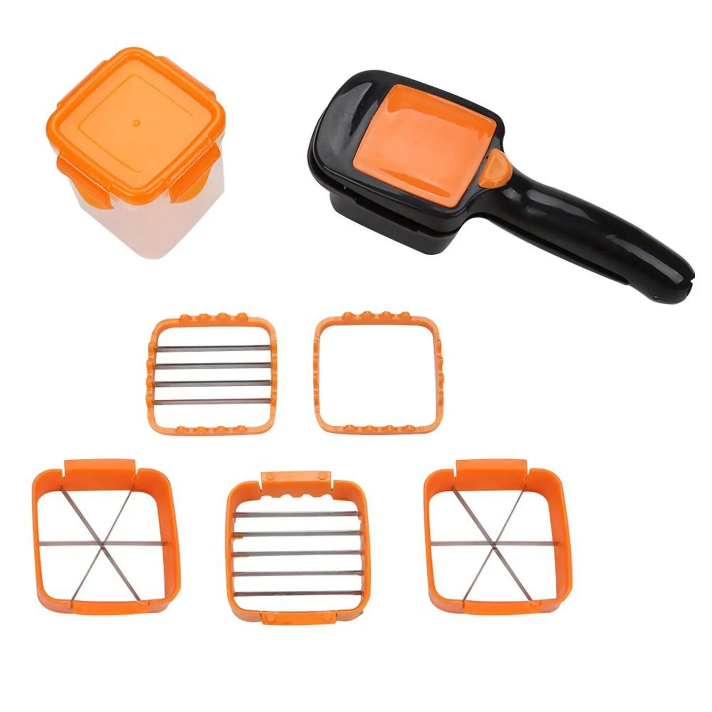 5 - in - 1 Nicer Dicer – Multipurpose Food Cutter & Shredder for Kitchen - Chestore