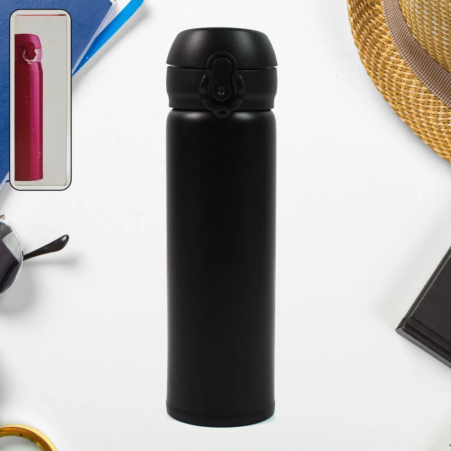 🍼 500ml Insulated Stainless Steel Water Bottle for Kids – Mix Color - Chestore