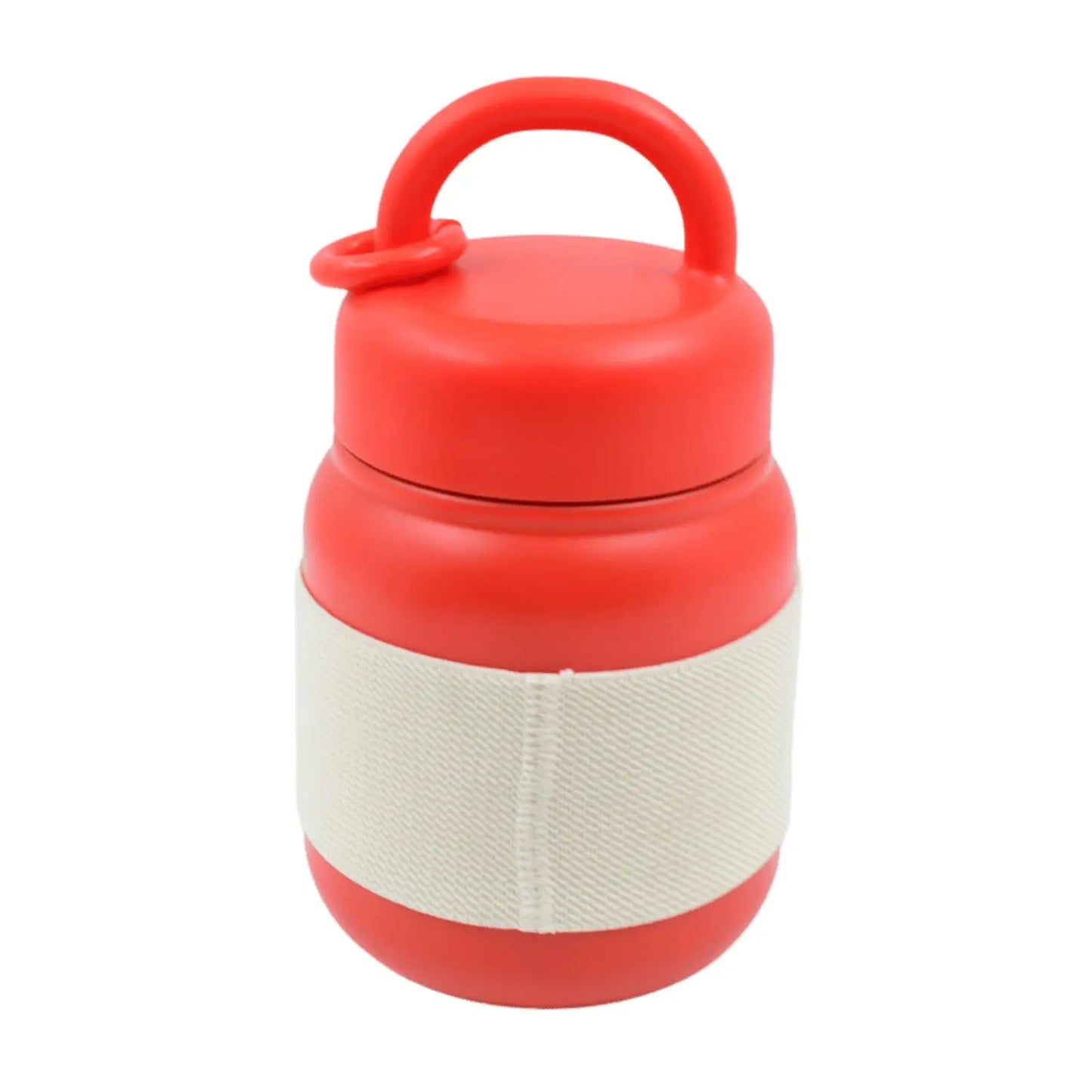 Stainless Steel Mug Bottle with Handle & Rubber Grip – Vacuum Insulated Cup (550 ml) – Hot & Cold Beverage Mug - Chestore