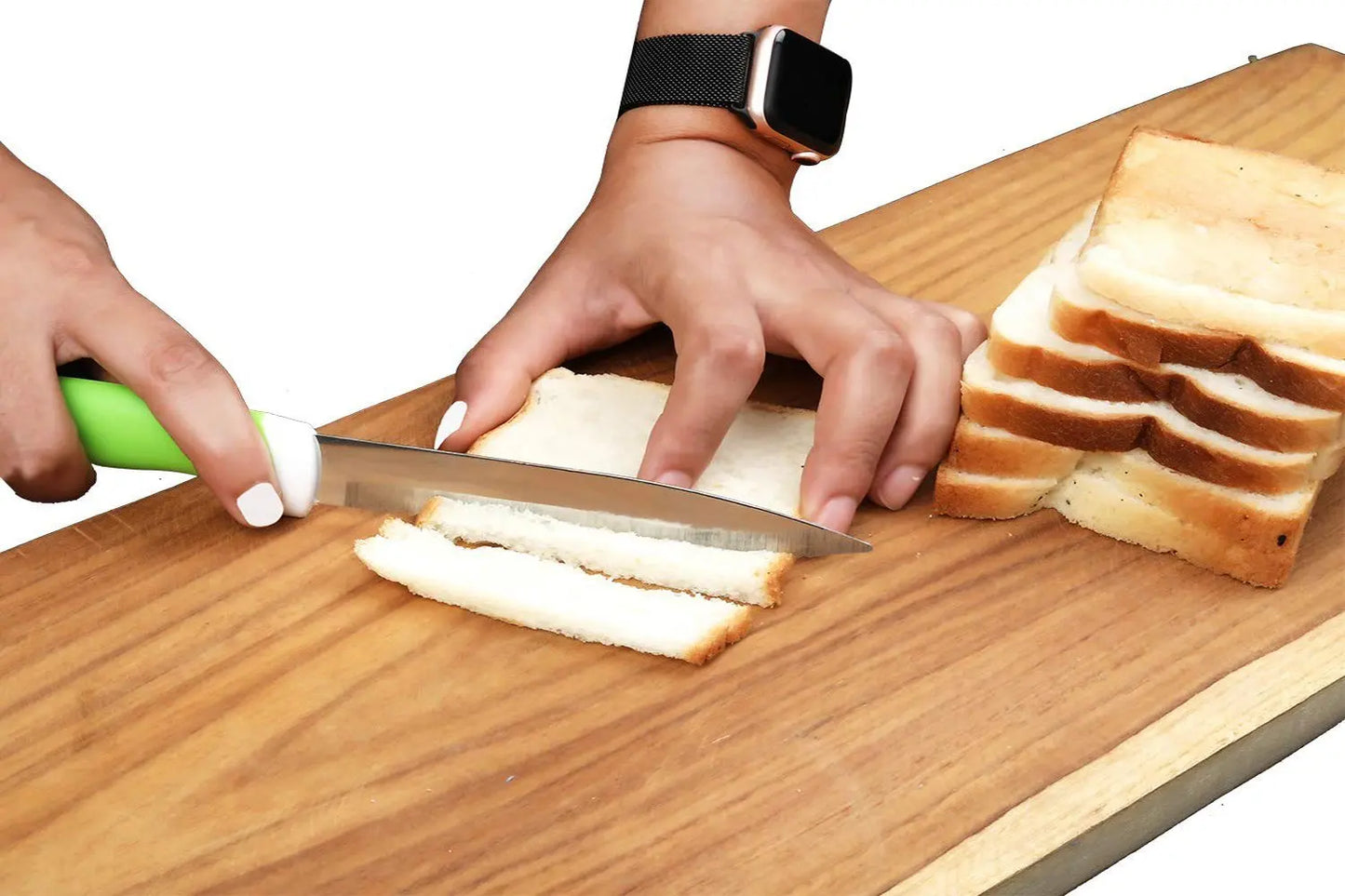 Stainless Steel Knife & Peeler Set with Stand – 6 - Piece Kitchen Essential - Chestore