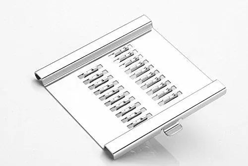 6 - in - 1 Stainless Steel Kitchen Chopper, Cutter, Slicer & Grater with Handle - Chestore