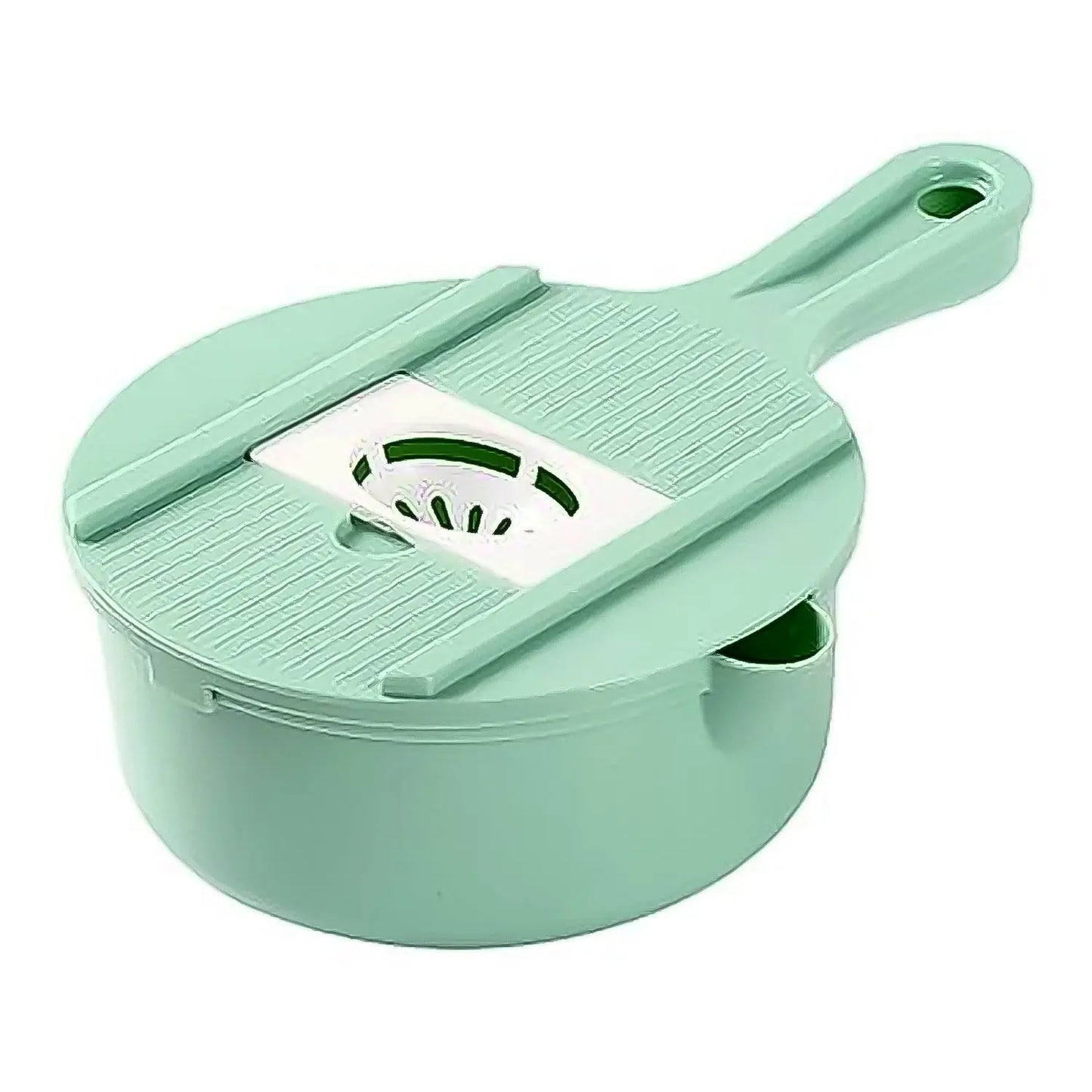 🥕 6 - in - 1 Vegetable Chopper with Drain Basket – Multifunctional Slicer Set - Chestore