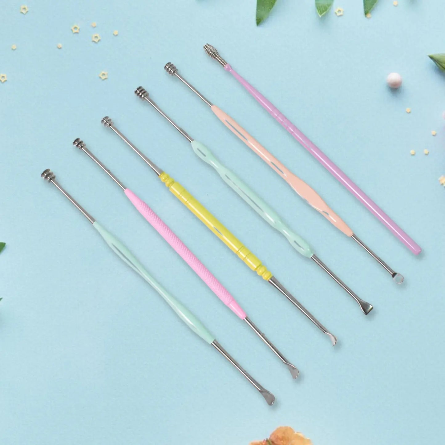 7 Pcs Earwax Removal Kit Ear Cleansing Tool Set - Chestore
