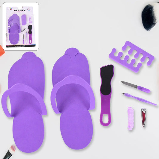Personal Foot Care Tool Kit Pedicure Accessories Kit (9 Pcs Set) - Chestore