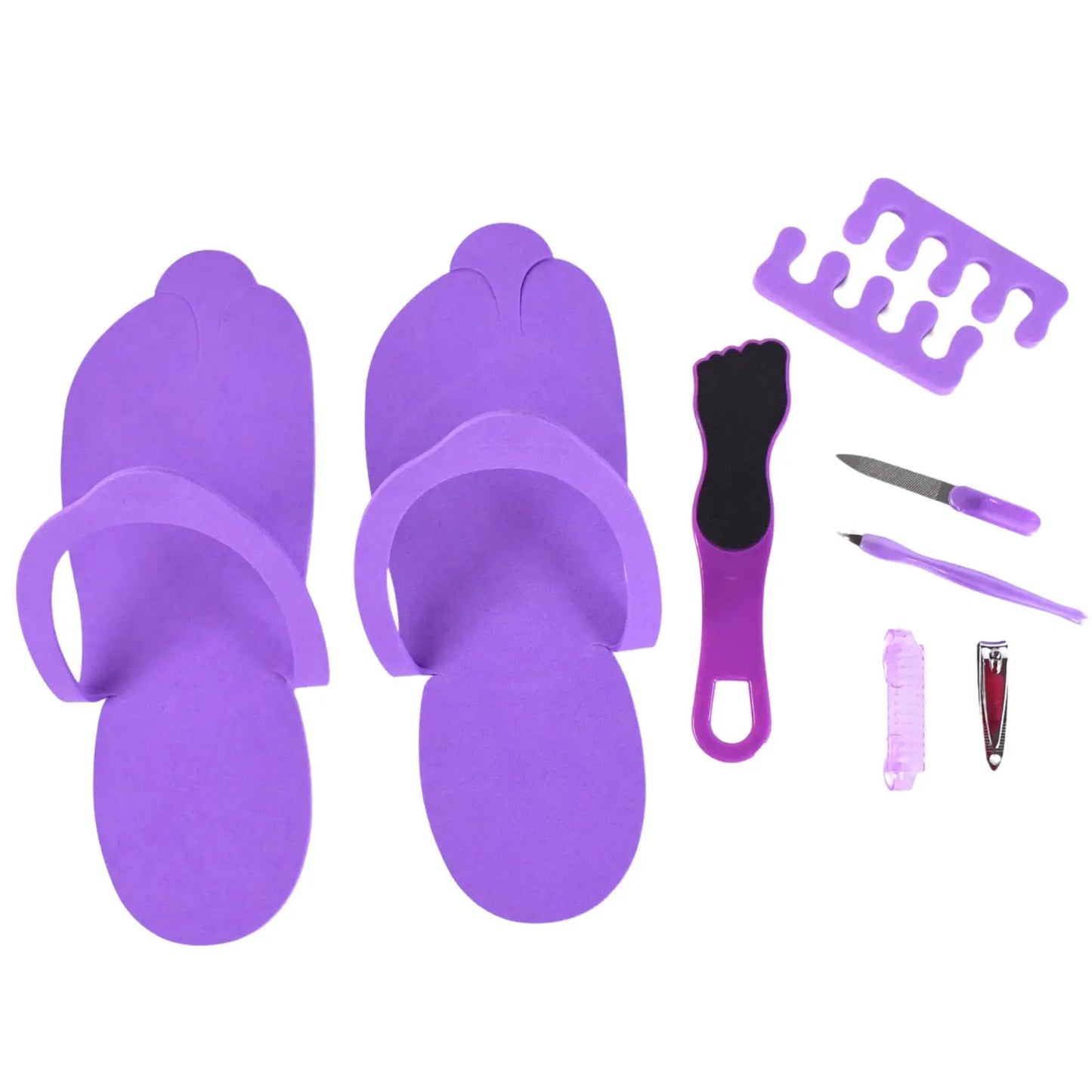 Personal Foot Care Tool Kit Pedicure Accessories Kit (9 Pcs Set) - Chestore