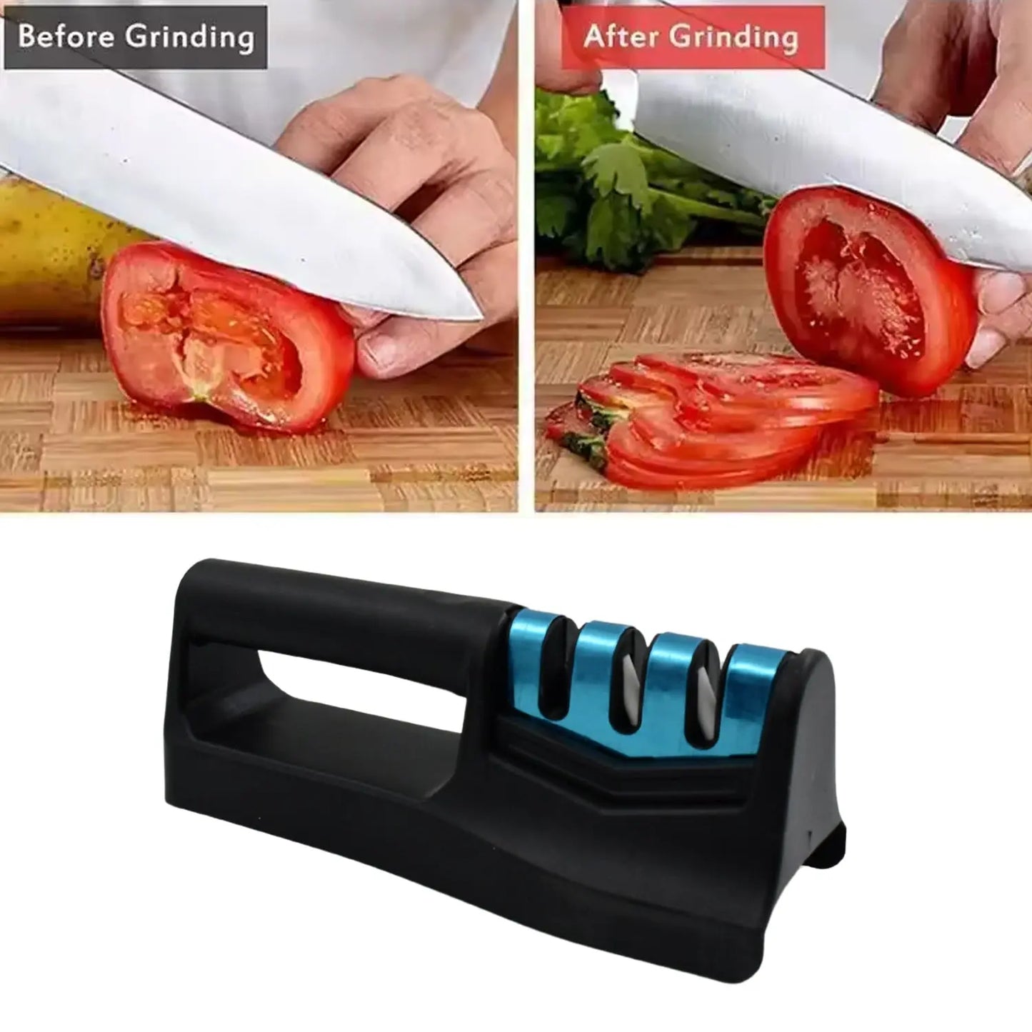 🔪 9 - in - 1 Multifunctional Kitchen Knife Sharpener Tool - Chestore