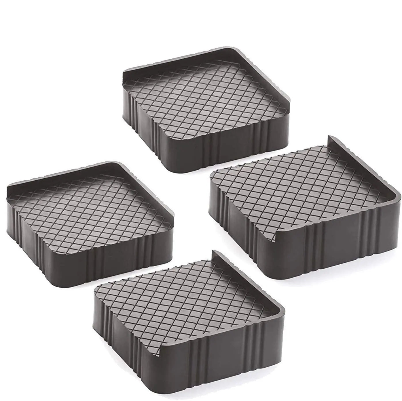 Refrigerator Base Stand | 4 - Piece Washing Machine & Furniture Base Stand for Fridges - Chestore